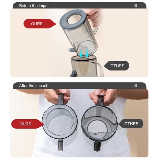 Vattenkanna med lång pip 1L Vattenkanna med bred öppning Transparent vattenkanna med dusmunstycke för hemträdgårdsskötsel Kontor Inomhusväxter
