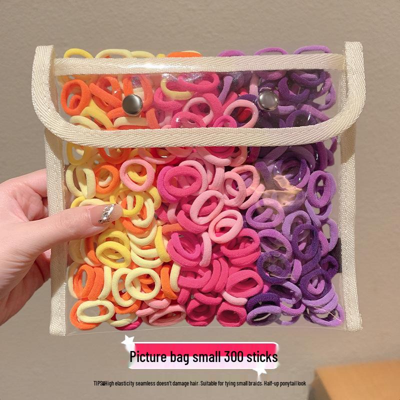 Rubber Band Girl Hair Tie - Cute, No-Damage, Small-Size Baby Headwear 2025