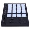 MIDI Controller with 16 Drum Pads 2 Assignable Fader Knobs RGB Portable MIDI Drum Pad for Music