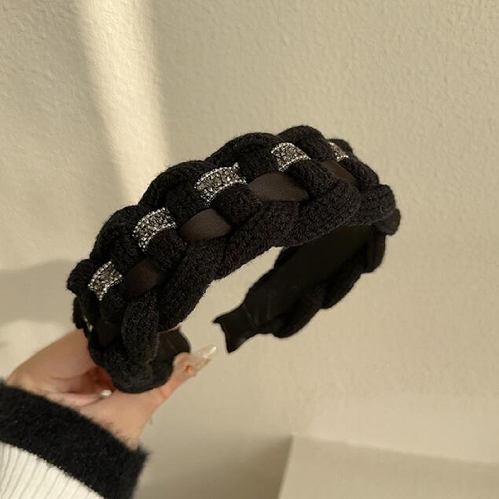 

PROLY Новая Модная Повязка на Голову для Женщин Широкая Боковая Плетеная Тюрбан Классический Головной Убор для Взрослых Аксессуары для Волос