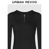 UR Women's Half-Zip Hooded Knit Sweater