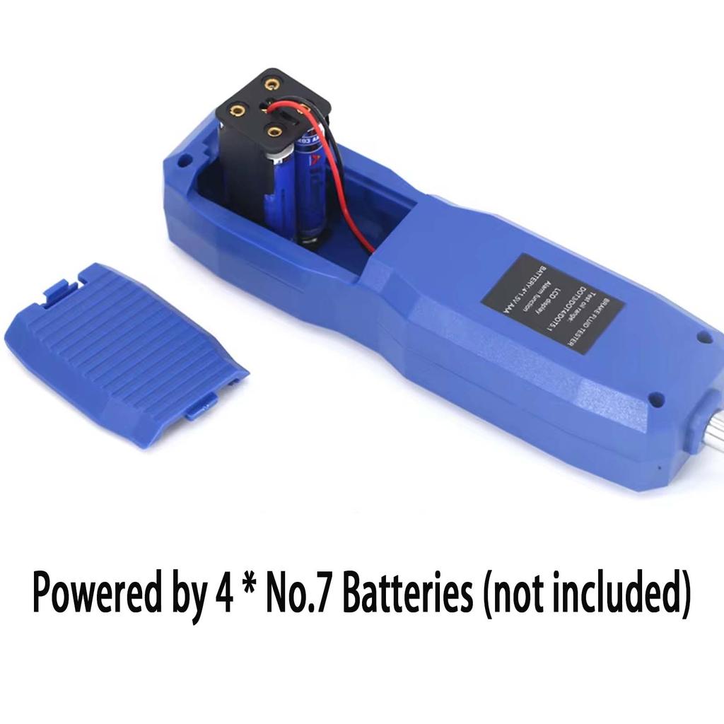 Automobile Brake Fluid Tester, Auto Oil Moisture Water Content Detector for Auto DOT3 DOT4 DOT5.1
