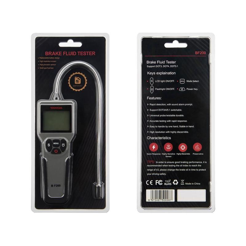 EDiag BF 200 Brake Fluid Tester Car Brake Fluid Digital Tester BF200 Suitable for Determining Brake Fluid Bf 100 Direct Sell