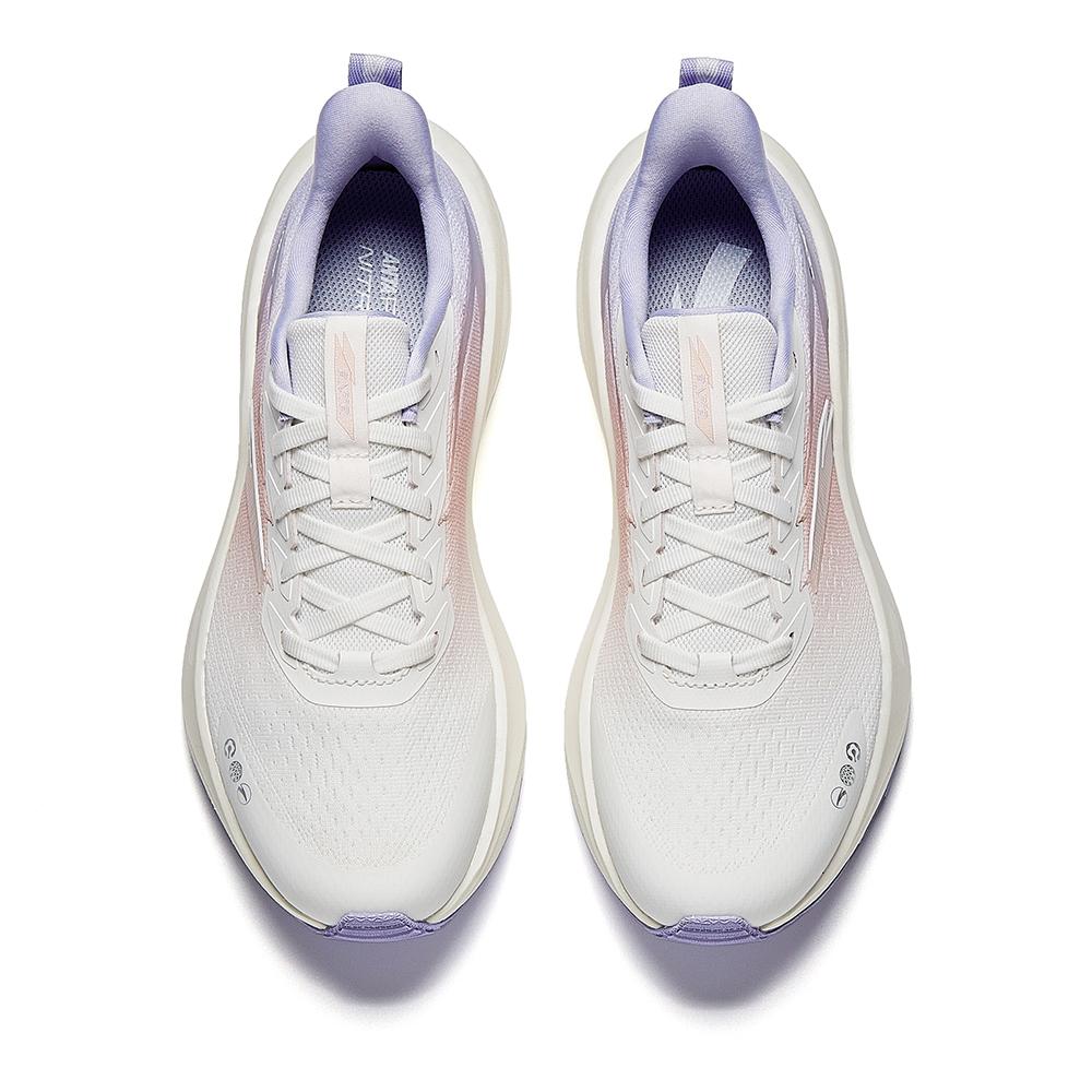 Anta Women Chuang 5.0 Professional Marathon Racing Running Shoes White Pink Purple 122515582-5