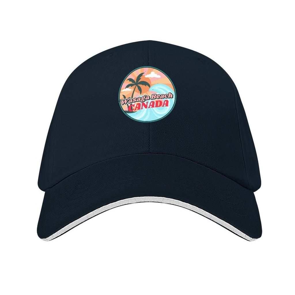 Wasaga Beach for People Who Like Beach Vacations Surfing Sand and Ocean Sea Sides Baseball Cap Rave Unisexs Caps Womens