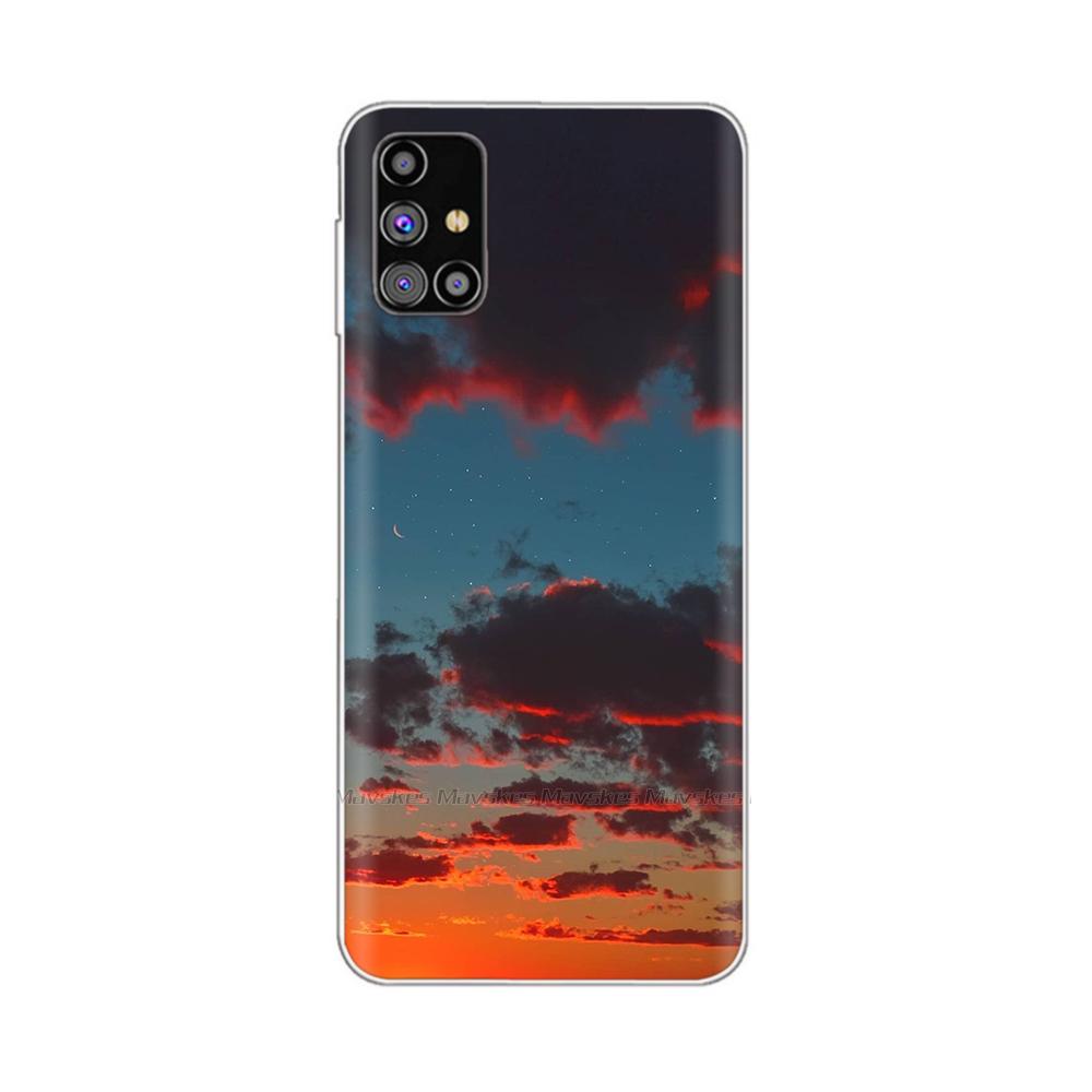 For Samsung Galaxy M31S Case SM-M317F M 31s Clear Shockproof Soft Silicone Protect Phone Case For Samsung M31s M317 Bumper Funda