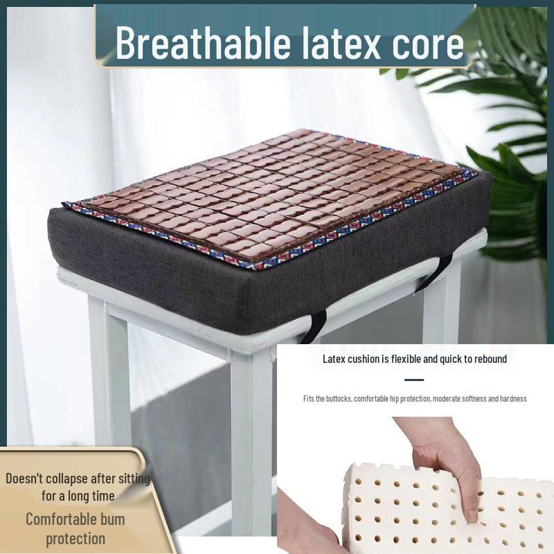 Thickened Latex Seat Cushion for Classroom Stool - Soft Comfort for All Seasons
