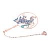 Rabbit Book Page Marker Chinese Style Metal Bookmark Reading Bookmark Tassel Pendant Bookmark