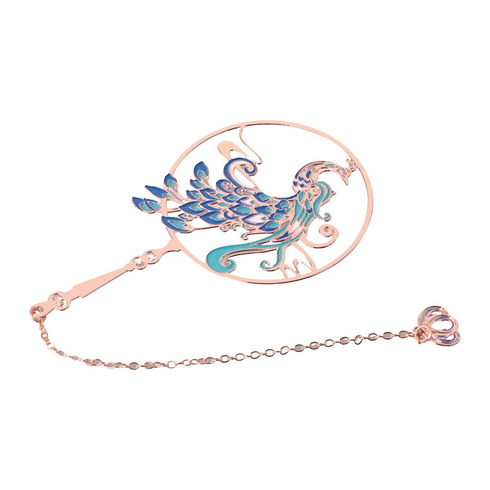 Rabbit Book Page Marker Chinese Style Metal Bookmark Reading Bookmark Tassel Pendant Bookmark