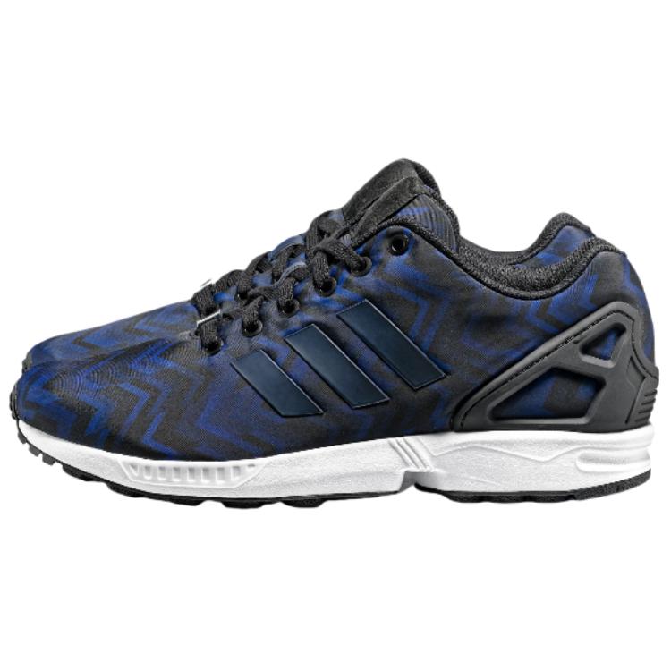 Adidas Originals ZX Flux Δέσιμο με Κορδόνια Στρογγυλή Μύτη Απορρόφηση Κραδασμών Αντιολισθητικά Ανθεκτικά στη Φθορά Χαμηλά Αθλητικά Παπούτσια για Τρέξιμο Ανδρικά Αθλητικά Παπούτσια Μπλε B25302