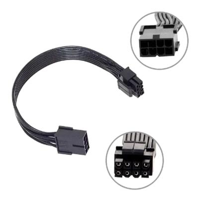 CPU 8pinový zásuvkový až 4+4 mužský prodlužovací kabel pro základní desku počítače 8pinový až 4+4pinový
