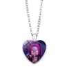 Witch Hunters Heart Cartoon Anime Peripheral Fashion Pendant Necklace
