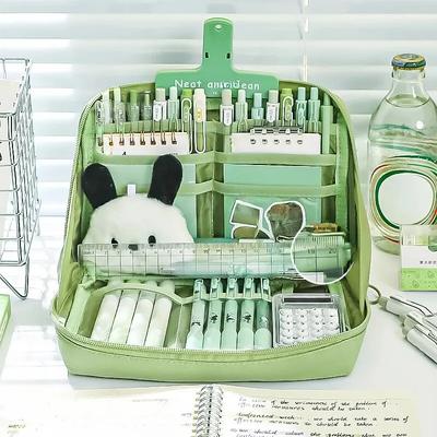 12 Layers Large Capacity Pencil Case Good Looking Multifunctional Classification Storage Stationery Storage Bag