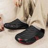 Men Warm Winter Cotton Shoes Women Warm Fur Home Slippers EVA Non-Slip Plush Slippers Indoor Couple Thick Sole Footwear Slides