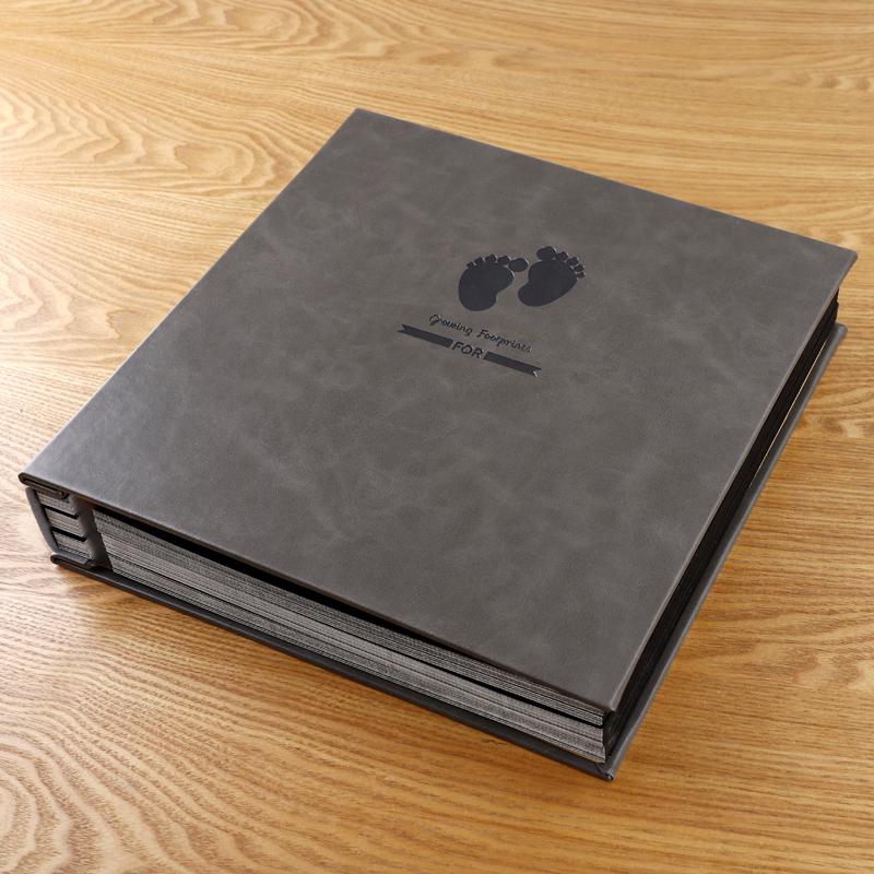 DIY Handmade Photo Album: Large Capacity, Self-Adhesive Scrapbook for Family Memories