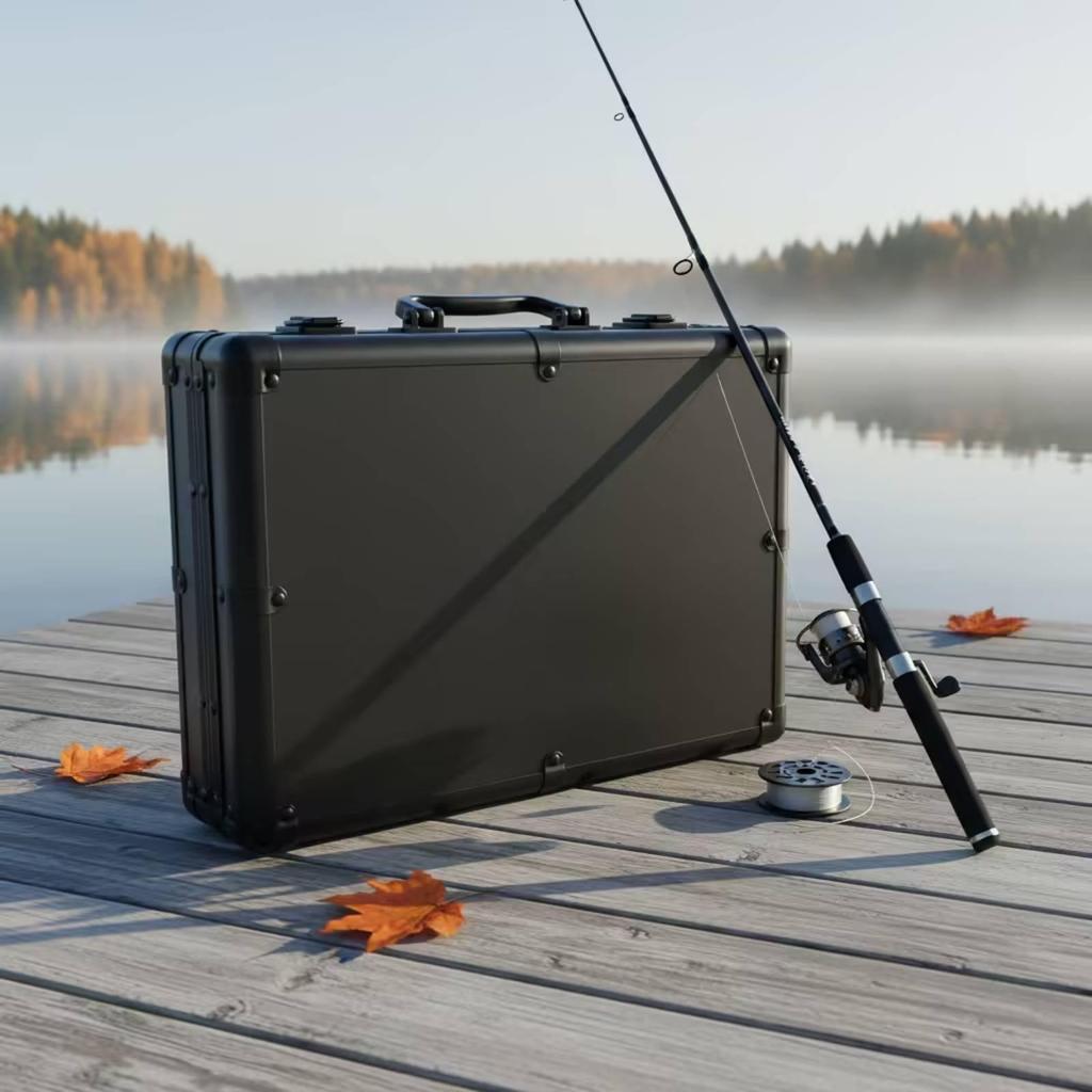 Aluminum Case Portable Metal Carrying Guarding Storage Box for Technicians, Journeyers, Travel