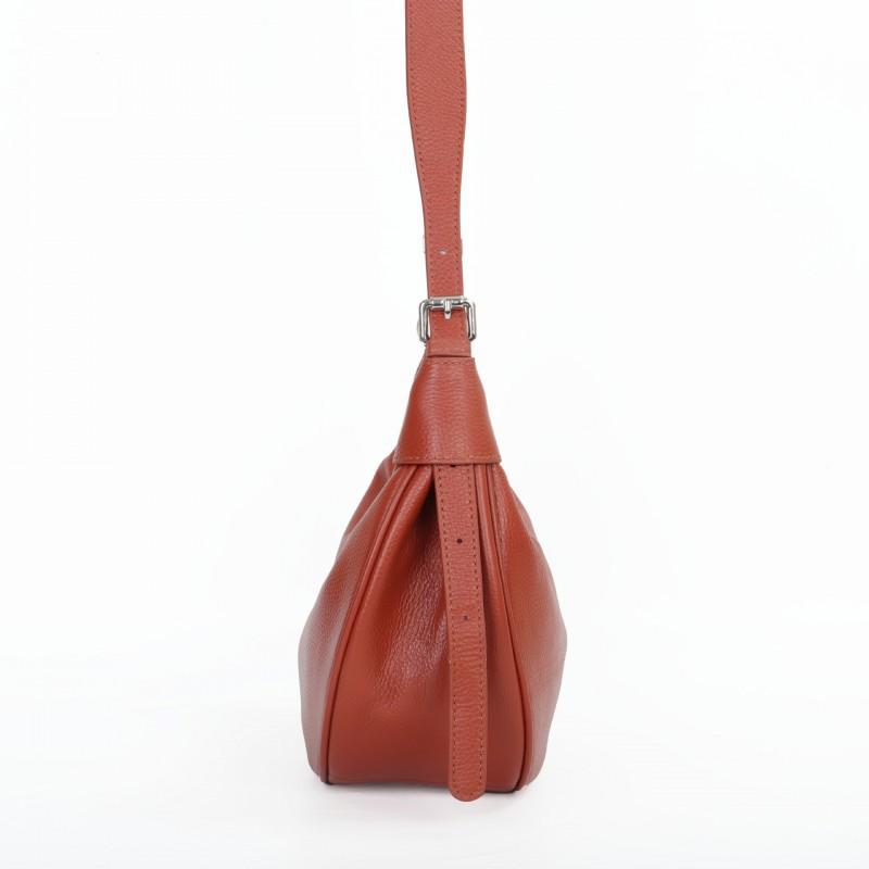 Bag First-layer Cowhide High-quality Niche Casual Croissant Genuine Leather Women's Large-capacity Cross-arm Dumpling