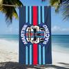 Racing Moto M-Martini Logo Printed Beach Towel Absorbent Quick Dry Soft For Yoga Swimming Resort Mountain Climbing Towel