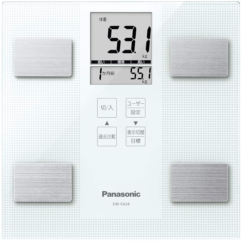 

panasonic Weight/body composition monitor white EW-FA24-W