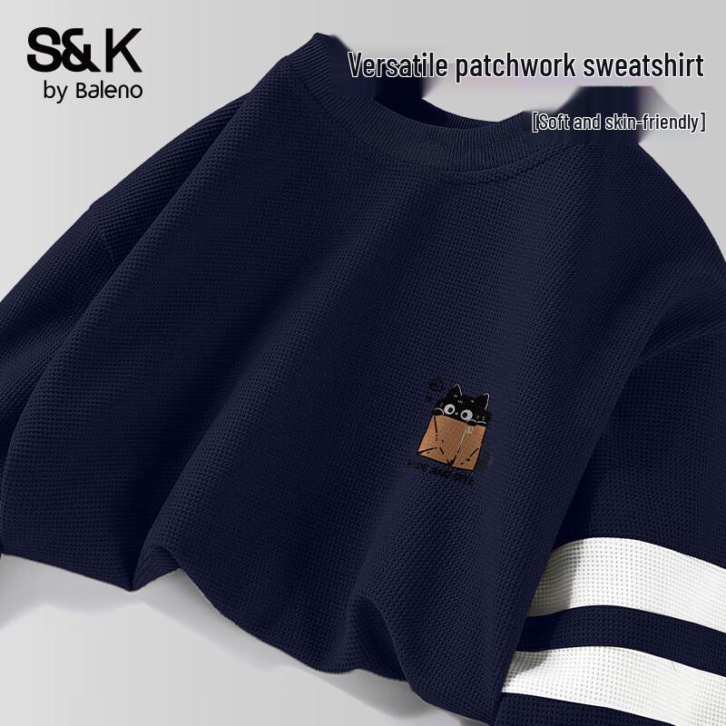 

Baleno Men s S&K Series JPB Black Cat Graphic Sweatshirt 3XL