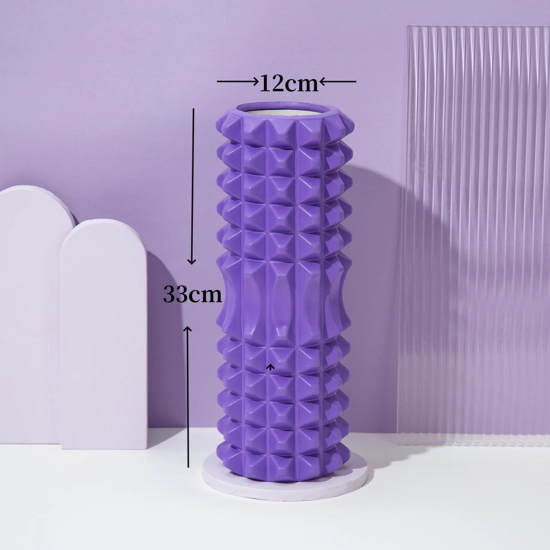 

Durable And Safe 33/45Cm Yoga Foam Roller Whole Body Deep-Rooted Muscle Massage Relaxer Sports Rehabilitation Fascial Column Home Fitness