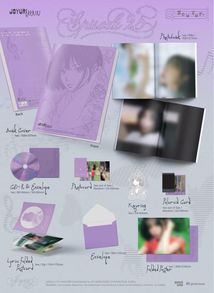 [USED] Cho Yuri Album Episode 25 Set