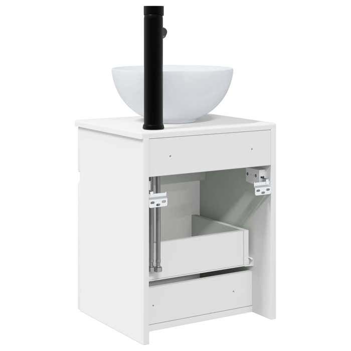 Maison Exclusive - Meuble de lavabo mural Blanc 39 x 41 x 64,5 cm