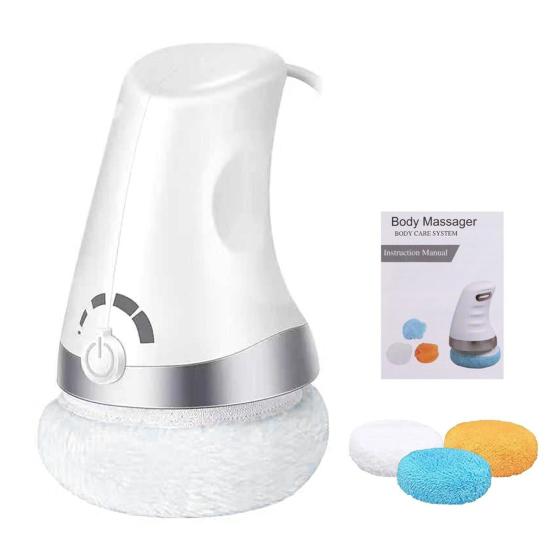 

Массажер от целлюлита Многофункциональная машина для скульптурирования тела Высокочастотная вибрация Компактный удалитель целлюлита с 3 моющимися насадками US Plug