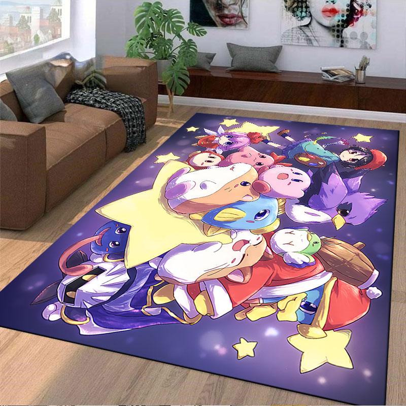 Anime-Inspired Cute Characters suitable as a non-slip mat for the living room or bedroom sofa