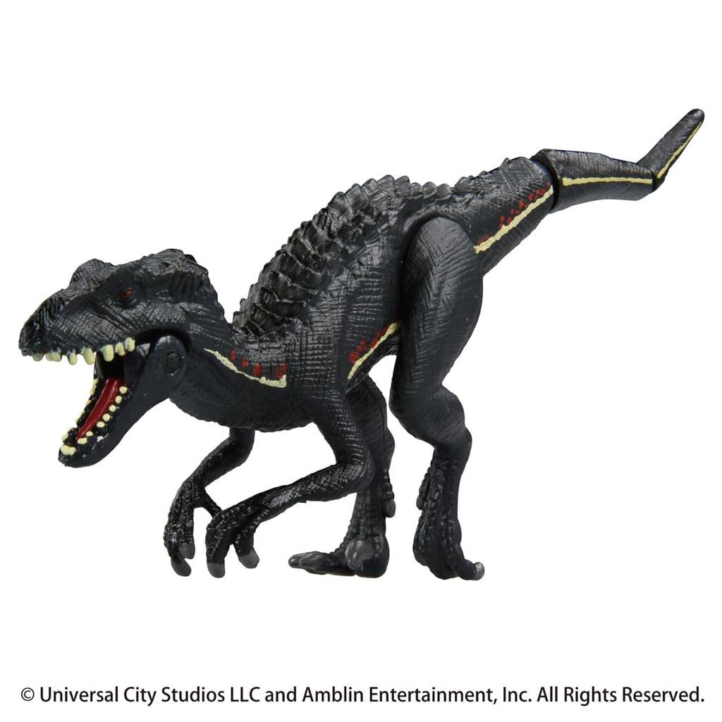 Takara Tomy Ania Jurassic World Indoraptor Ania Battle Animal Dinosaur Toy for ages 3 and up (with Card)