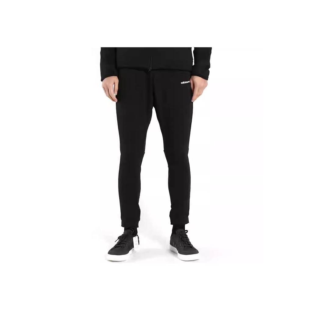 Adidas Neo M Ce Cntmp Tp Fashion Comfortable Versatile Skin-Friendly Soft Knitted Sports Pants Men Pants Black CD3334
