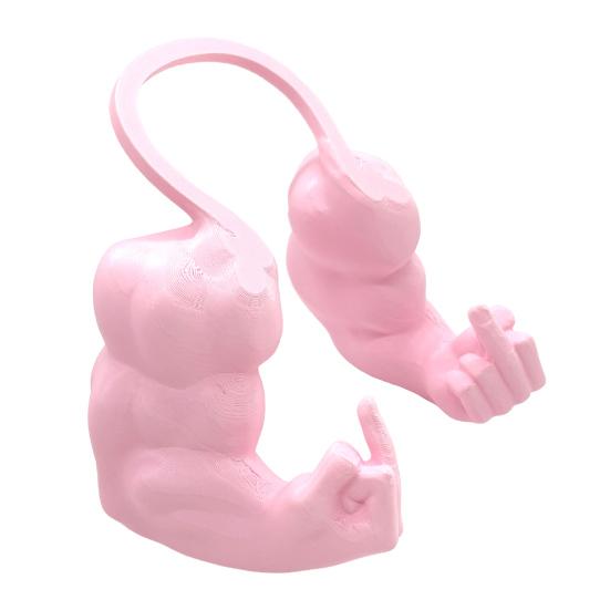 Cat Muscle Arm Costume 3D Printed Funny Cat Neck Arm with Muscle Pet Spoof Toy Hanging Arm Kitten Birthday Party Supplies