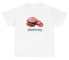 Slommy T Shirt Funny Salami Meat Food Lover Gen Z Weirdcore Oddly Specific Tee