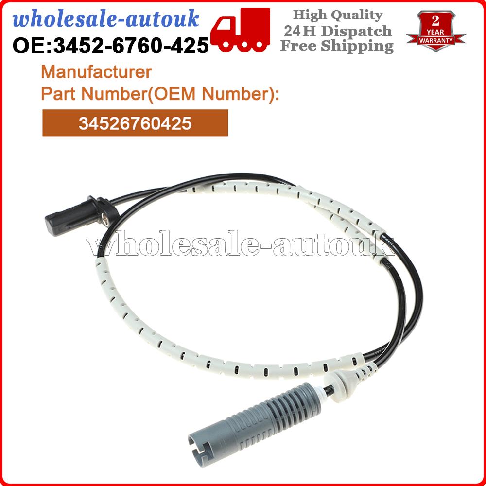 2PCS ABS Wheel Speed Sensor Rear Left / Right BMW 3 Series E90 E92 323 325 328 I