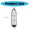 Vintaged Iron Wall Hanging Candle Holder Tealight Pillar Stand for Home Decoration Wall Hanging Sconce