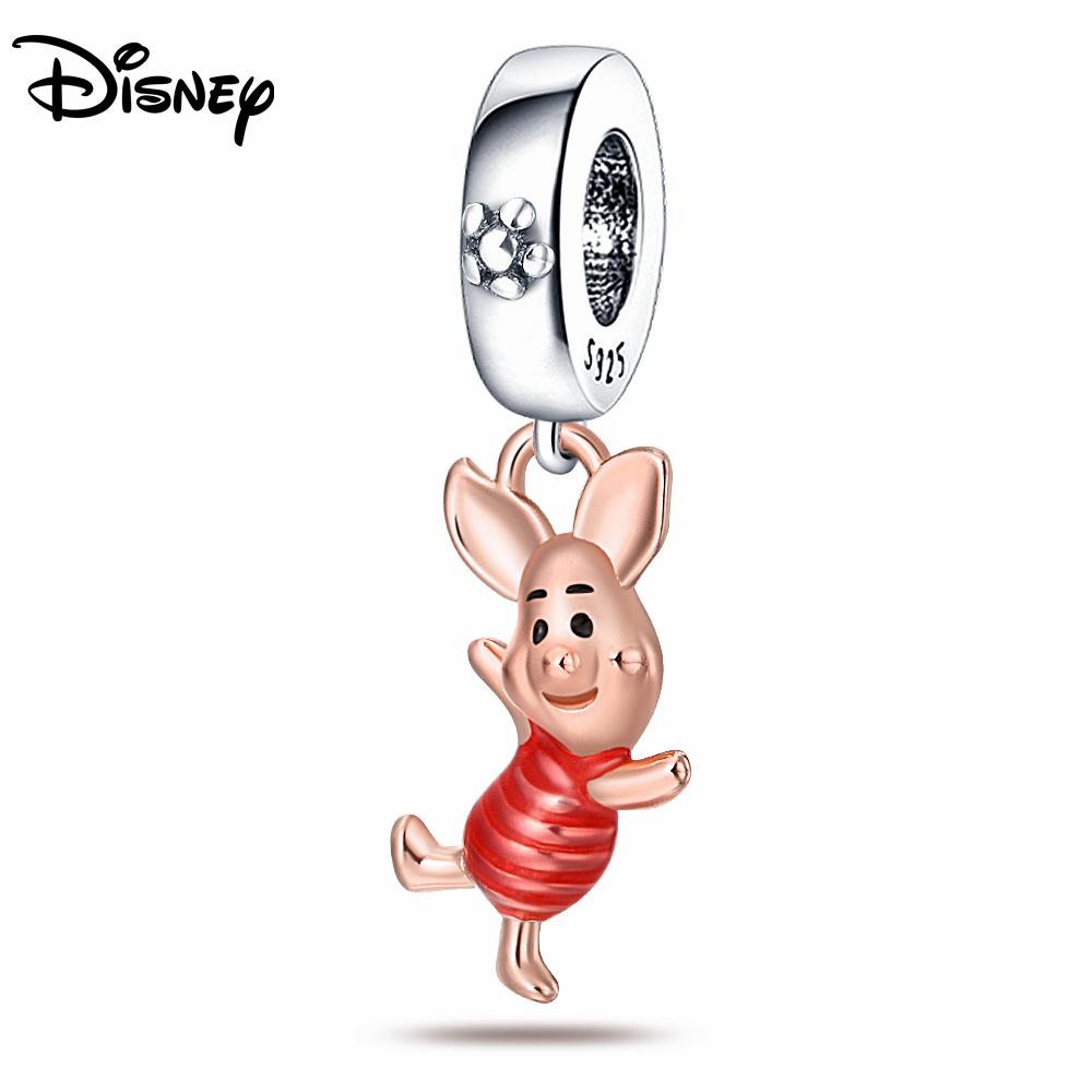 925 Silver New Pendant Stitch Charms Beads Fit 3mm Bracelet Necklace Women DIY Fine Festival Jewelry Gift