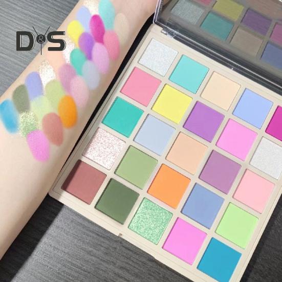 

Палитра теней для век 25 цветов Macaron, мерцающие матовые, стойкие, водостойкие, для женщин и девочек, для сценического макияжа глаз