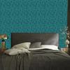 Wallpaper Geometric Pattern Turquoise, Turquoise Mountain 50x1000