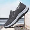 Men's Shoes Spring New Fly-woven Breathable Casual Soft-soled Men's Lazy Shoes Platform-soled Dad Shoes Mesh Breathable