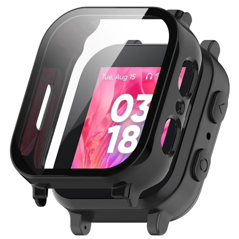 Screen Protector Case For Gabb Watch 3 Full Coverage PC Bumper for Smartwatch Protective Cover Case