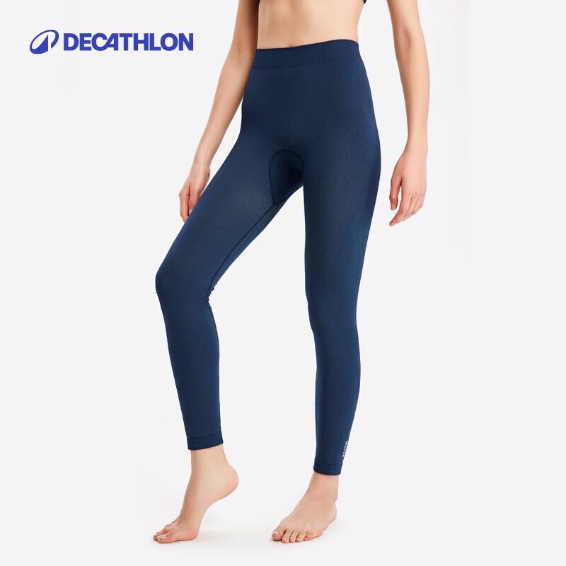 Женские бесшовные термолеггинсы Decathlon 2XS