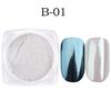 1PC Mirror Nail Glitter Pigment Powder Gold Blue Purple Dust Manicure Nail Art Glitter Decorations