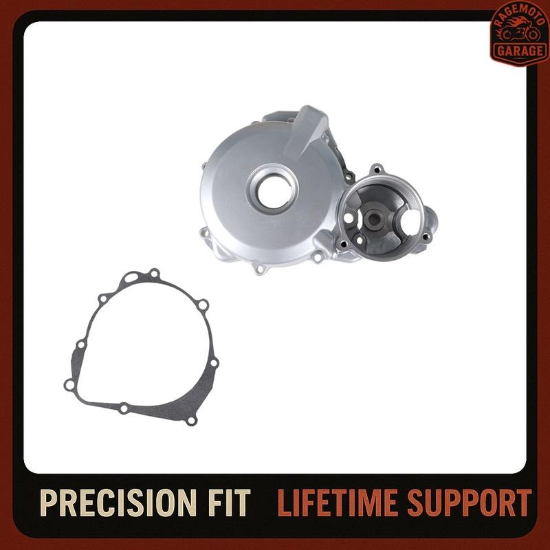 Left Side Engine Stator Cover with Gasket for Suzuki DR-Z400E / DR-Z400S / DR-Z400SM