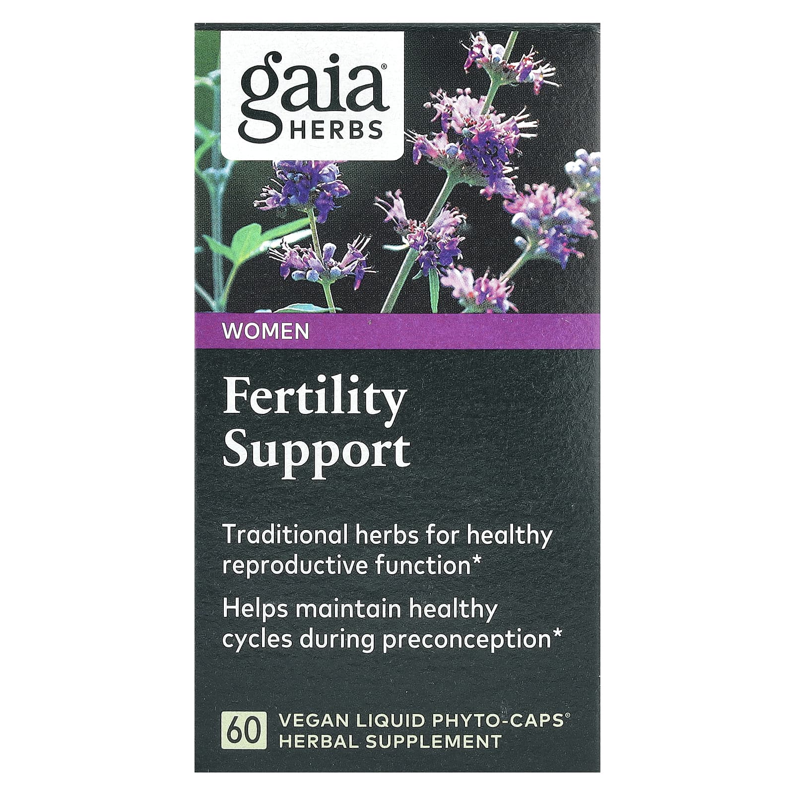 

Supports Female Reproductive Function, Veggie Liquid Phyto-Caps 60 Tablets