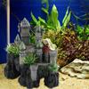 Simulation Resin Hide Castle Fish Tank Aquarium Ornaments Decor