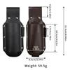 Beer Bottle Cover Metal Rivet Suitable for Most Belts Waist Hanging Beer Bottle Cover PU Leather Waterproof