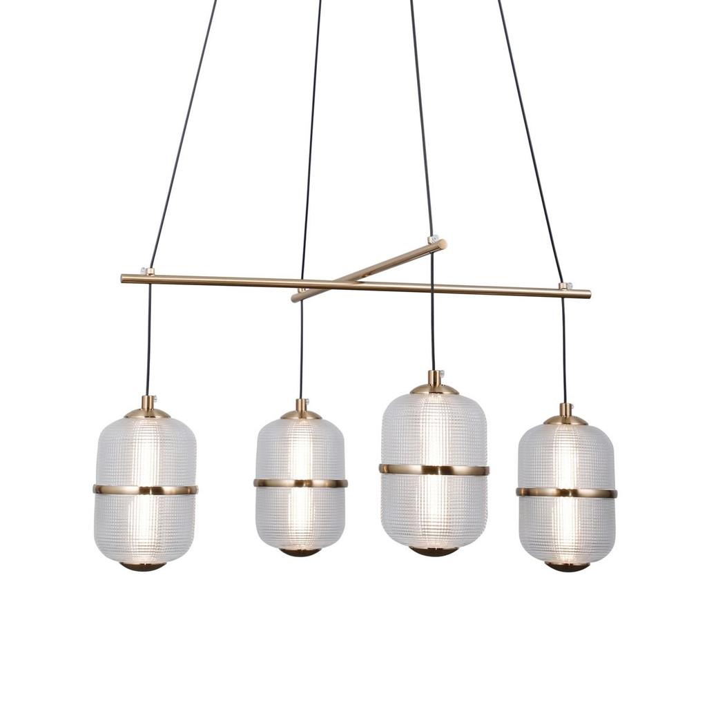 Lampa wisząca LED 24W ALANI PND-34375-4-BK Italux