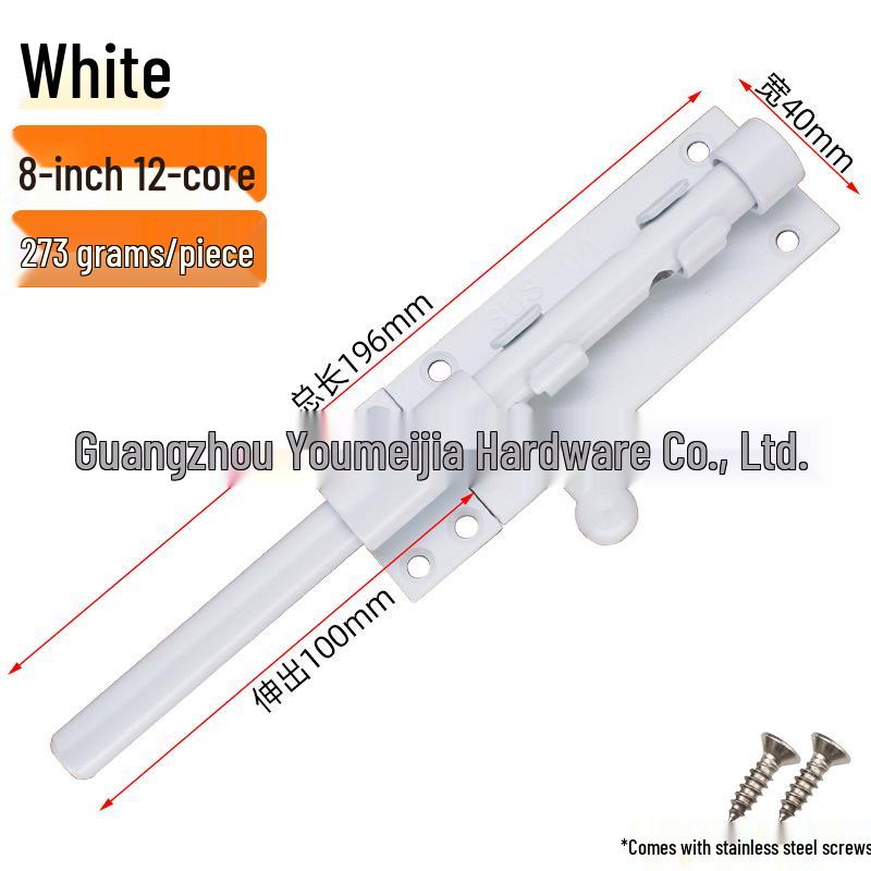 304 Stainless Steel Door Bolt Latch Lock