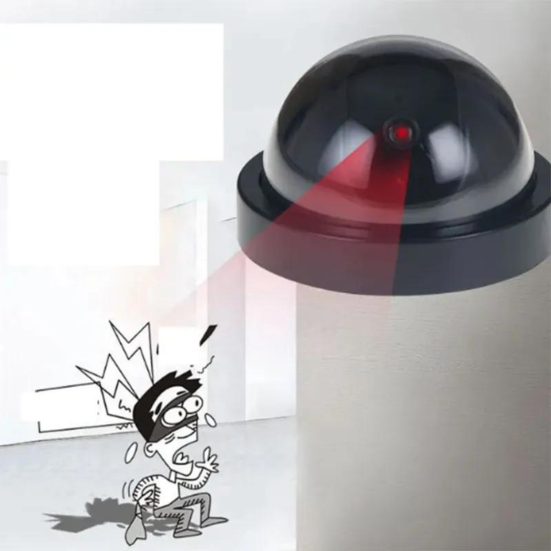wholesale wholesale Fake Camera Simulated Security video Generators Surveillance Dummy Ir Led Dome CameraSignalGenerator Santa SecuritySupplies XJY70