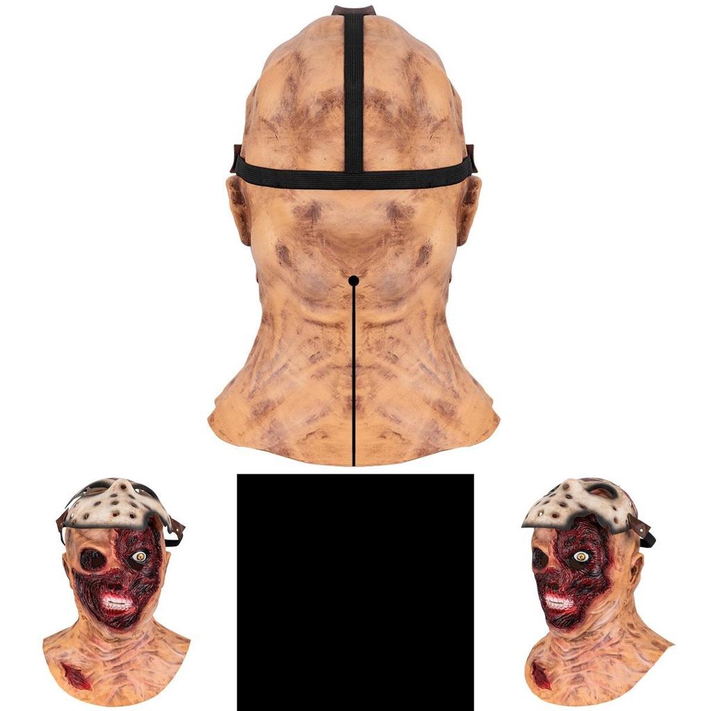 Maska Halloweenowa Jasona Voorheesa Do Cosplayu I Odgrywania Ról Lekka I Wygodna